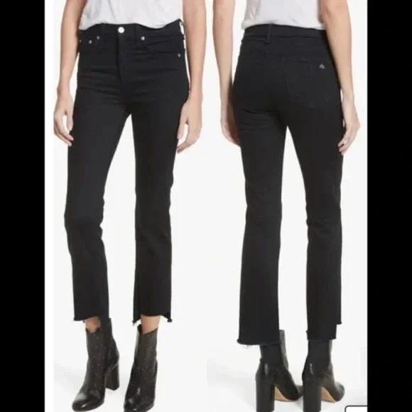 rag & bone‎ Nina High-Rise Stove Pipe - Byan Size 24